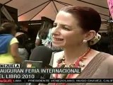 Inauguran en Caracas Feria Internacional del Libro 2010