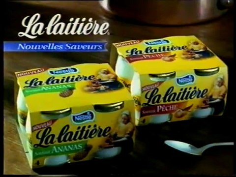 Publicité La Laitiére Néstlé 1999