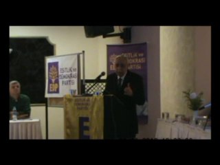 Tarık Ziya Ekinci (EDP Danışma Meclisi Toplantısı)