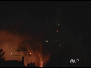Incendie  foyer adoma Dijon 14 Nov 2010