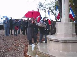 11 novembre 2010 au cimetière Britannique de Perreuse