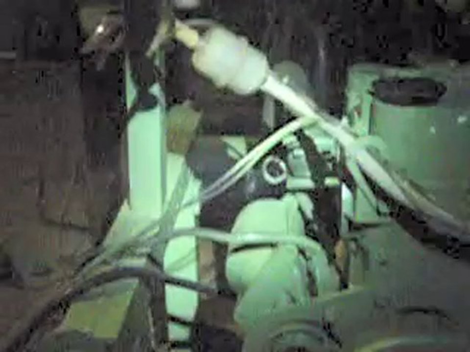 broyeur de branches : premier essai du moteur