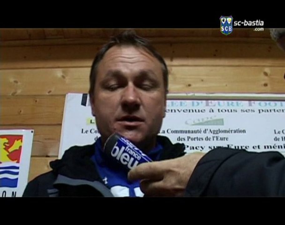 National - Pacy sur Eure 1-2 Bastia : Les Réactions