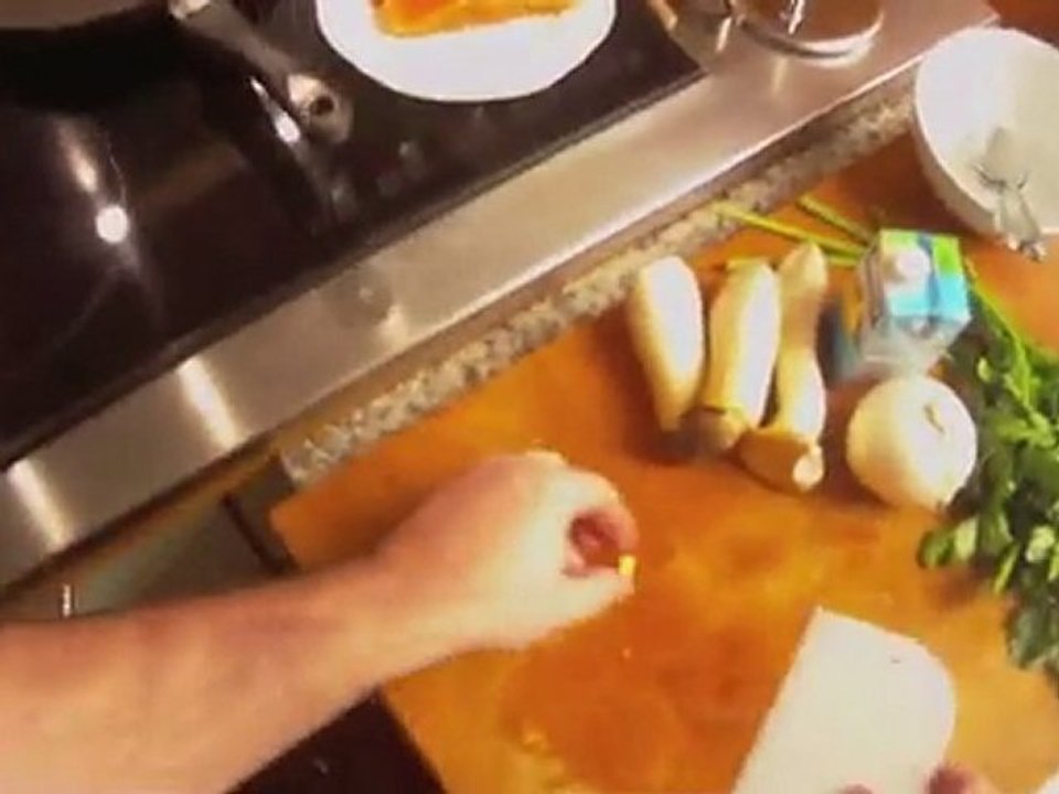 Lachs auf Kartoffel Kräuterseitling Gemüse Folge 1