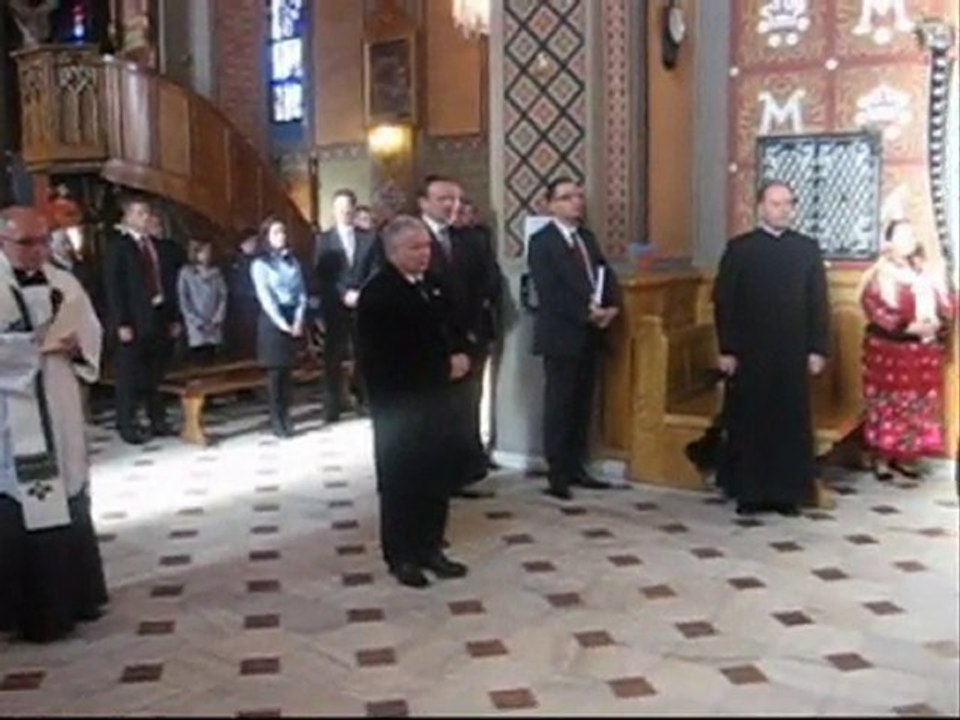 Jarosław Kaczyński w Sanktuarium w Ludźmierzu