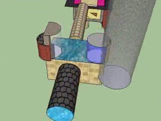 "Une sculpture où le regard circule" par Andy et Esther