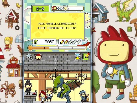 Test de Scribblenauts & Super Scribblenauts ( Nintendo Ds )