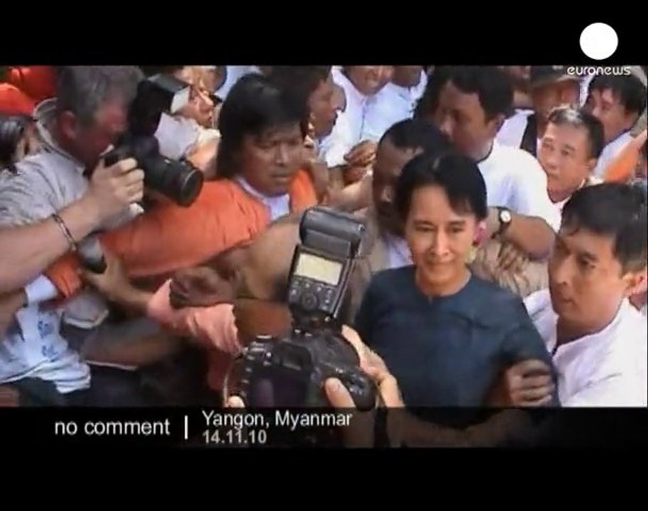 Suu Kyi urges democracy in army-ruled Myanmar - no comment