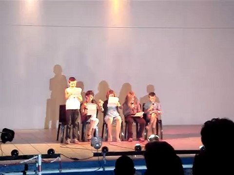 Les enfants de l'atelier théâtre