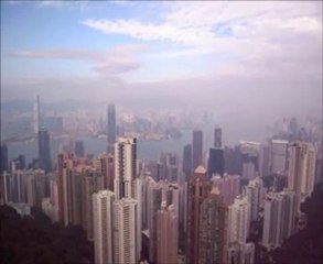 Hong Kong vue du Peak Tower, novembre 2010
