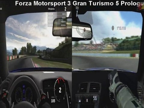 Forza Motorsport 3 vs Gran Turismo 5: Prologue - Suzuka Cir