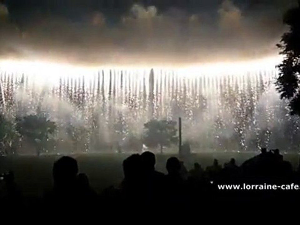 Feu d'artifice des fêtes de la Mirabelle 2010