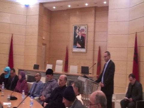 كلمة أحمد فراجي رئيس جمعية الاعمال الاجتماعية تكريما للمتقا