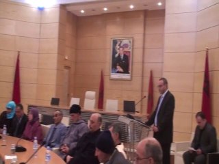 كلمة أحمد فراجي رئيس جمعية الاعمال الاجتماعية تكريما للمتقا