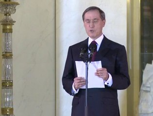 Claude Guéant dévoile le nouveau gouvernement