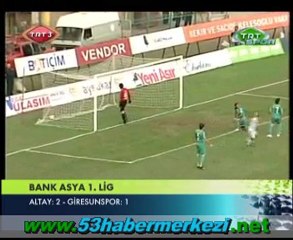 Altay: 2 - Giresunspor: 1
