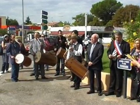 Inauguration Rond Point Fouque 1er Partie