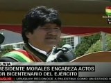 Ejército boliviano celebra Bicentenario de su creación