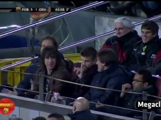 Gerard Pique Picks On A Bald Fella During Barcelona - ...
