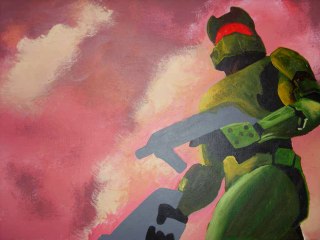 Halo - Progressive Painting - TheGamesArtist