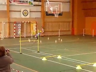 Kid roller junior Eliott agilité Pordic 14 novembre 2010