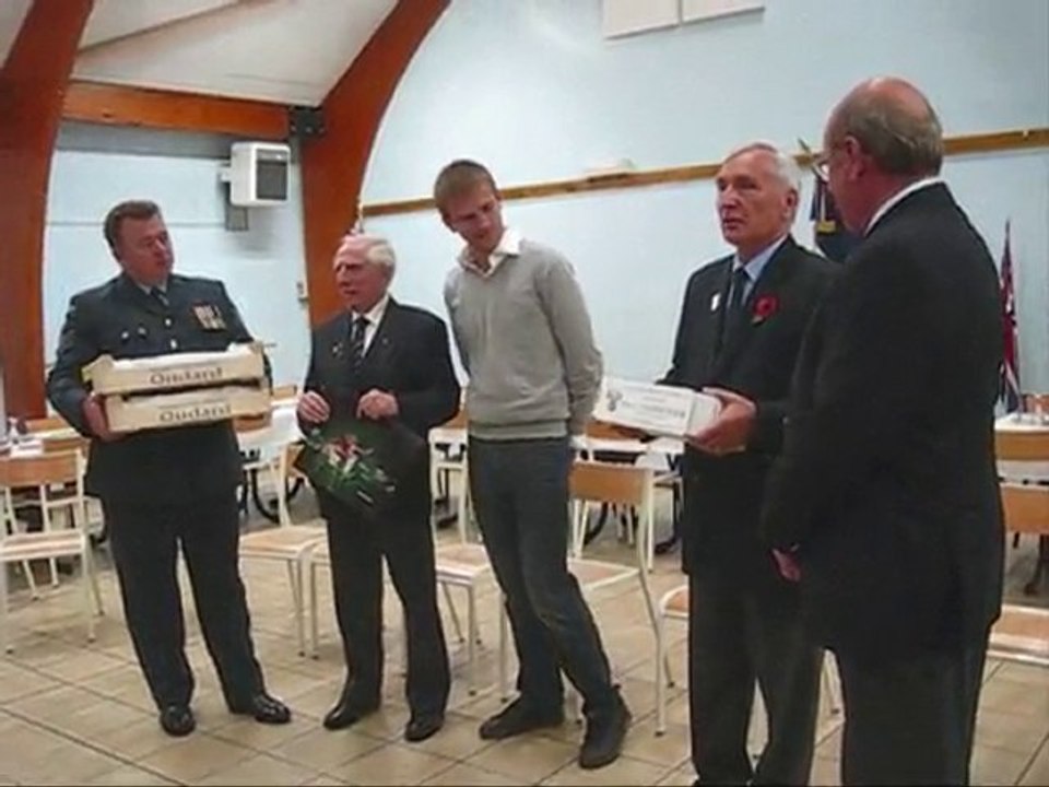 11 novembre 2010, Réception à Ussy-sur Marne