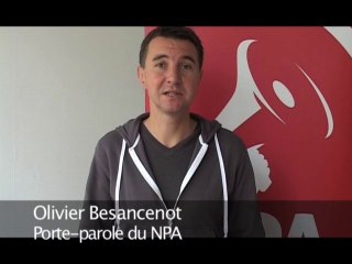 NPA Point Actu avec Olivier Besancenot le 15/11/2010