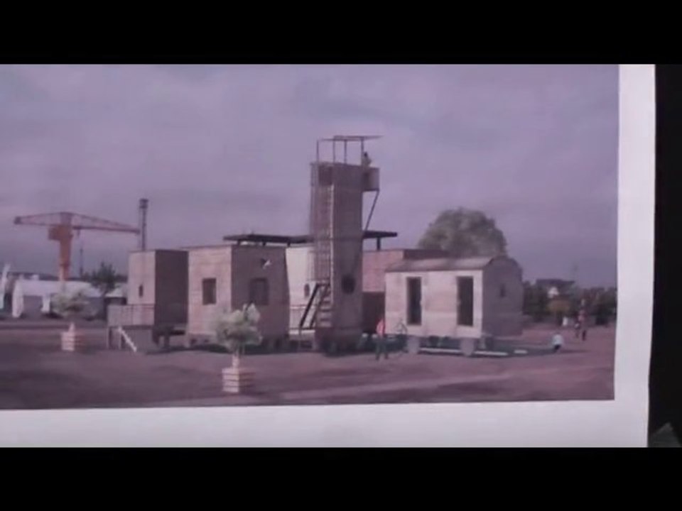 villa déchets à Nantes, visite du chantier