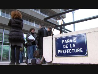 Un flash mob contre la réforme des retraites à Cergy