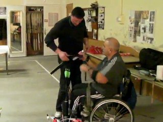 Les élus péageois apprennent à tirer à l'arc