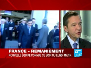 Le président Sarkozy garde Fillon comme 1er ministre