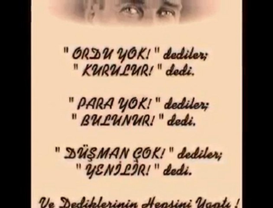 Ne Mutlu Türk'üm Diyene - Atasını Seven İzlesin & İzletsin