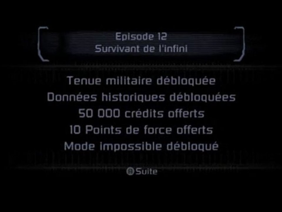 DEAD SPACE - TENUE NIVEAU 6
