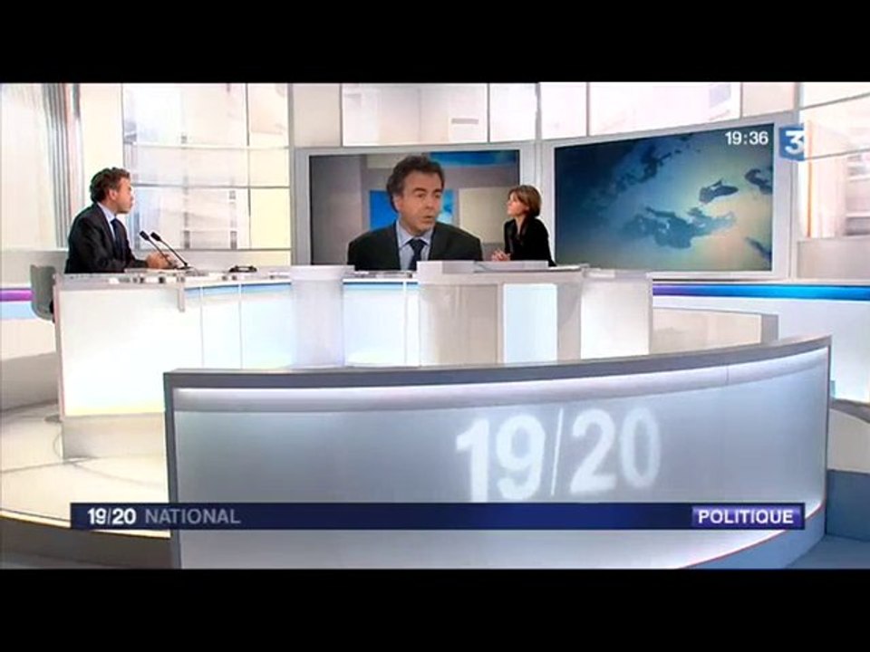 Luc Chatel sur France 3 - 15.11.2010