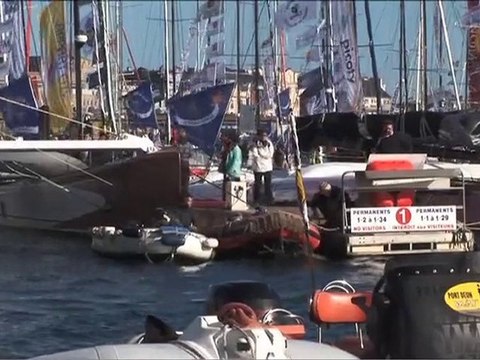 Arnaud Daval à l route du rhum