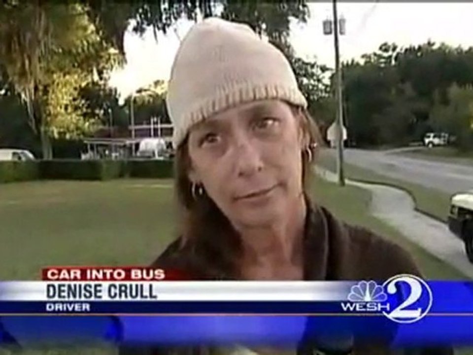 Woman Who Drove into Packed School Bus Explains Herself