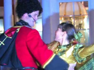 Выступление казачего ансамбля