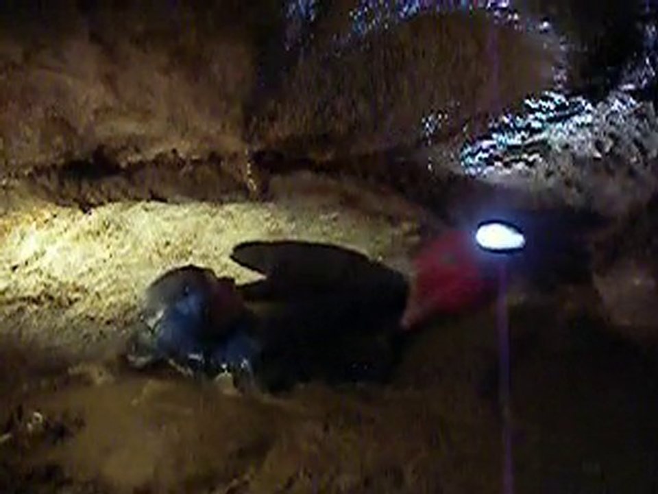 sortie du passage aquatique dans aranzadi ( falconette )
