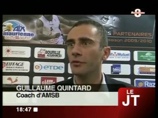 Reportage AMSB Vs Clermont -TV8 Mont-Blanc - JT - 10-11-2010