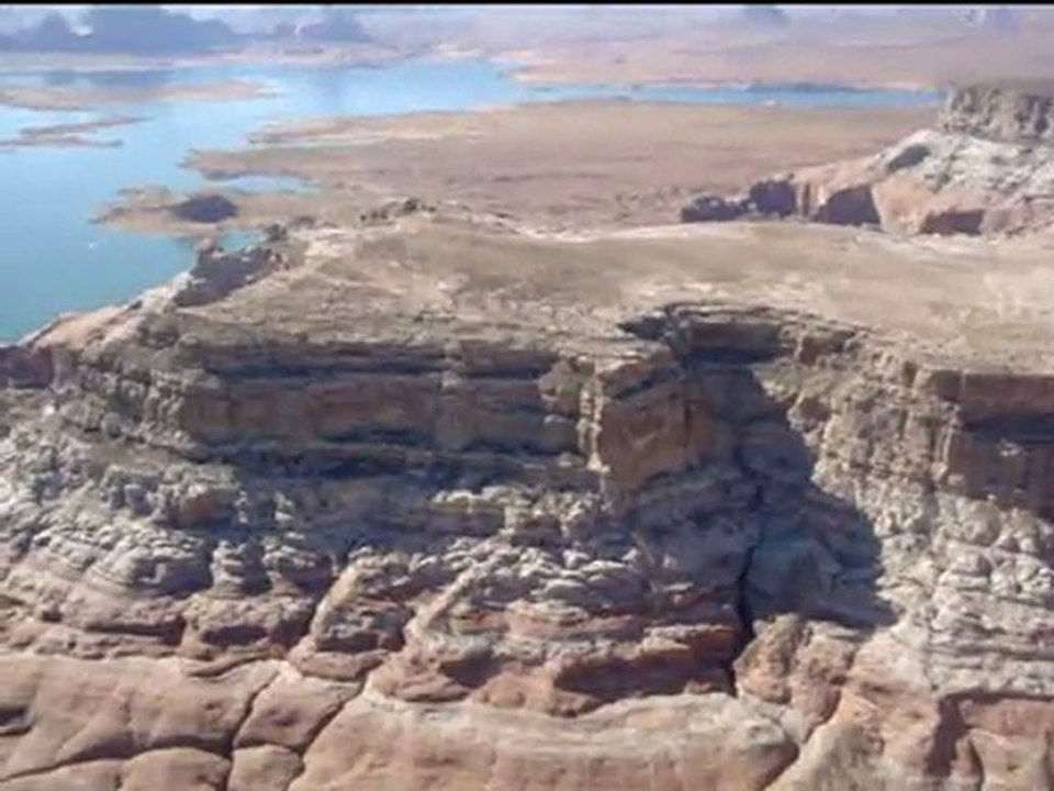 montage vidéo suvol lake Powell