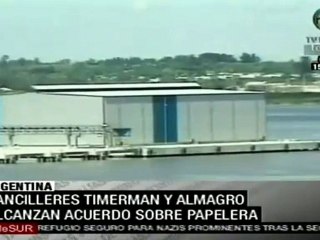 Argentina y Uruguay logran acuerdo en conflicto sobre Papelera en la frontera