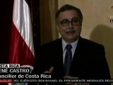 Costa Rica evalúa acudir a otras instancias en diferendo con Nicaragua