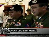 Canciller Maduro recibe a Jefe del Estado Mayor chino