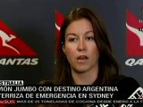 Un vuelo que se dirigía a Buenos Aires desde Australia debió regresar por problemas técnicos