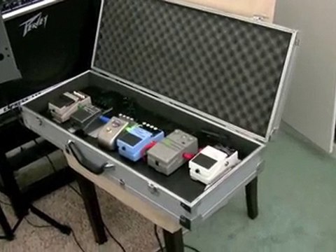 Guitar Gear Lesson - My Pedal Case & Board - My Tips, ...