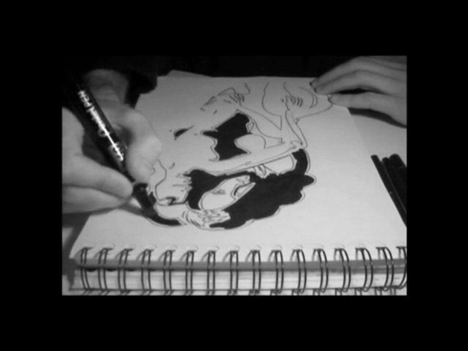 dessin noir et blanc