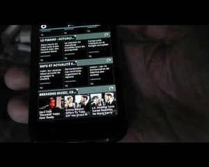 Pulse News agrégation de news paramétrage avec Google  Voice
