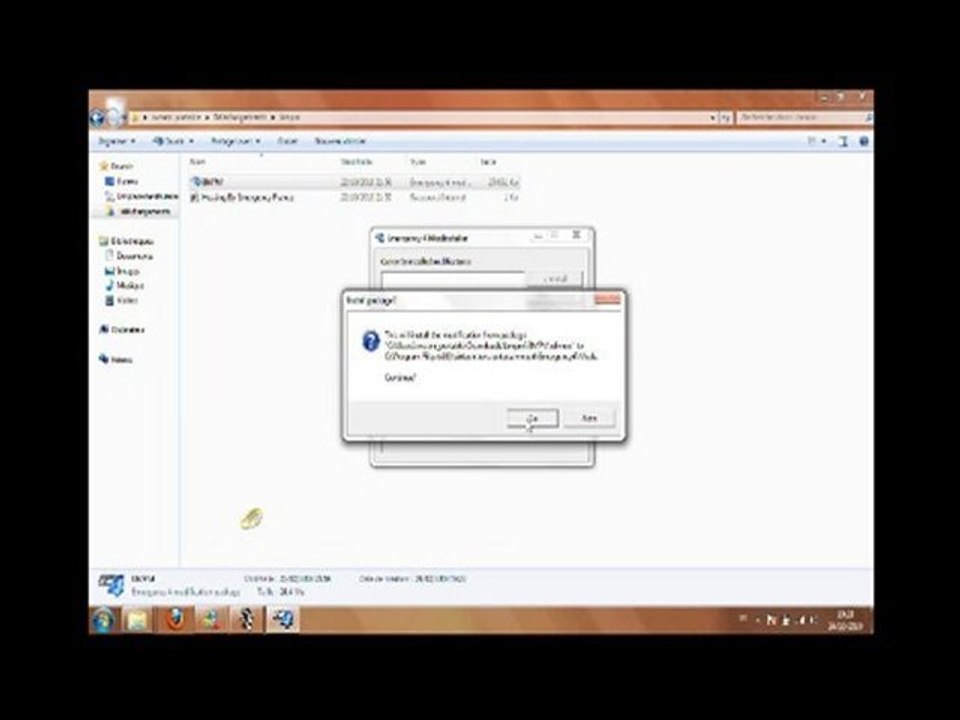 Installation d'un mod emergency 4