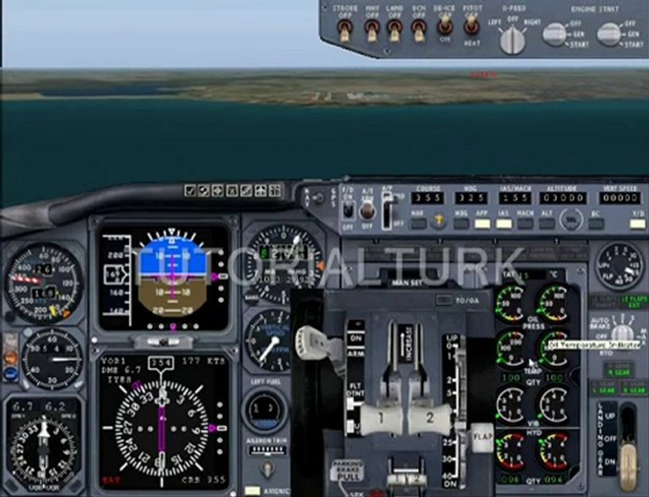 B737-400 ILS Approach