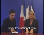 Marine Le Pen interrogée par Julien Sanchez (2/2)